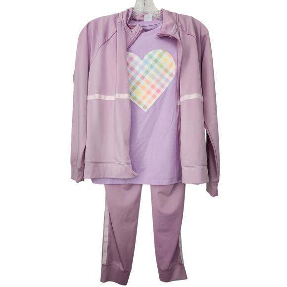 Girls running suit set - Picture 1 of 9